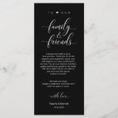 Hochzeitsplattform dank moderner Klassik Card Programm (Vorderseite)