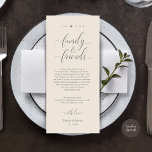 Hochzeitsplattform dank moderner Klassik Card Programm<br><div class="desc">Teilen Sie die Liebe und danken Sie Ihren Gästen, wenn sie sich an ihrem Platz setzen und diese personalisierte charmante Platzkarte lesen. Es ist eine wunderbare Art, Ihre Feier zu starten! Diese Karte ist sicher, den Ton für ein unvergessliches Ereignis Set. Die Dankeschön-Karte bietet modernes Design-Drehbuch-Thema, das Ihrem Fest eine...</div>