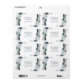 Hochzeitsplattform für Navy Floral Boho (Vorne)