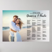 Hochzeitsplattform mit Foto Poster (Vorne)