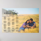 Hochzeitsplattform mit Foto Poster (Vorne)