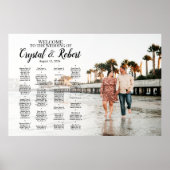 Hochzeitsplattform mit Foto Poster (Vorne)