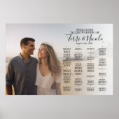 Hochzeitsplattform mit Foto Poster (Vorne)