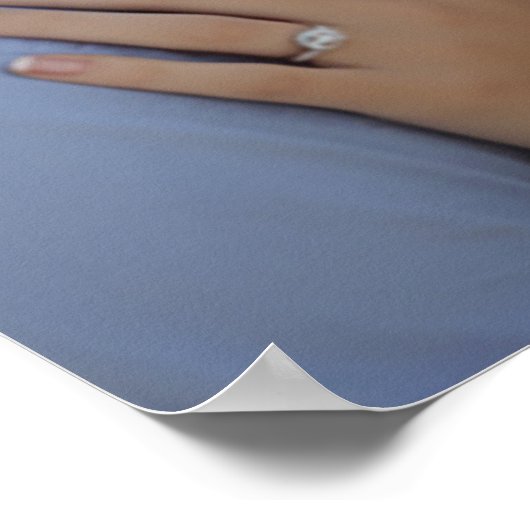 Hochzeitsplattform mit Foto Poster (Ecke)