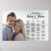 Hochzeitsplattform mit Foto Poster (Vorne)