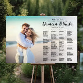 Hochzeitsplattform mit Foto Poster