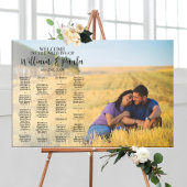 Hochzeitsplattform mit Foto Poster