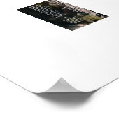 Hochzeitsplattform mit Foto Poster (Ecke)