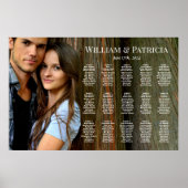 Hochzeitsplattform mit Foto Poster (Vorne)