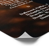 Hochzeitsplattform mit Foto Poster (Ecke)