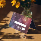 Hochzeitsplatz Escort Card Tischnummer Galaxy Star