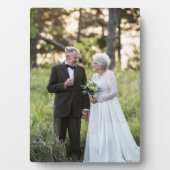 Hochzeitsplatz Foto Fotoplatte (Vorderseite)