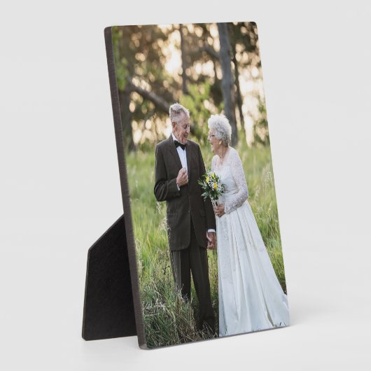 Hochzeitsplatz Foto Fotoplatte (Seite)