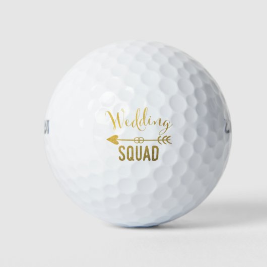 Hochzeitsplatz Golf Ball (Vorderseite)