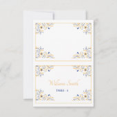 Hochzeitsplatz-Karten-Vorlage (Vorderseite)