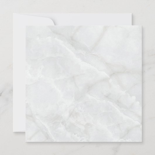 Hochzeitsplatz mit blauem Marmor Einladung (Rückseite)