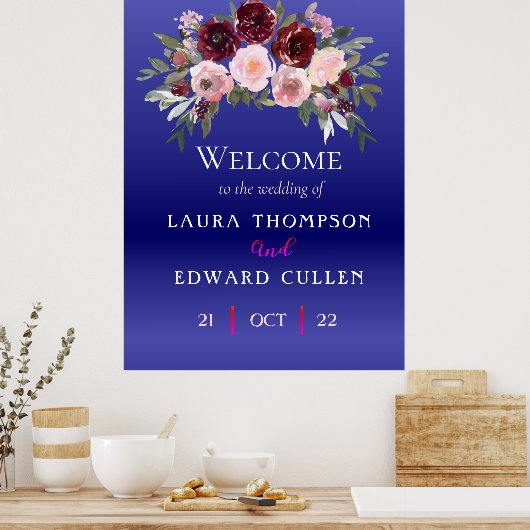 Hochzeitsplatz Poster (Küche)