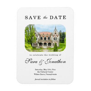 Hochzeitsplatz Save the Date Magnet