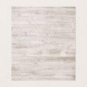 Hochzeitsplatz Tischnummer Chic florale Holzleucht (Innenseite Aufgefaltet)