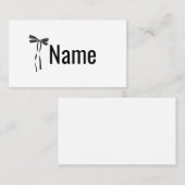 Hochzeitsplatz und Begleitkarten (Vorne/Hinten)