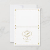 Hochzeitsplatzkarten-Vorlage (Vorderseite)