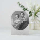 Hochzeitsportrait ihrer Königlichen Hoheit Postkarte (Stehend Vorderseite)