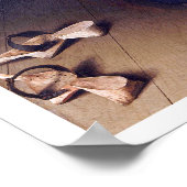 Hochzeitsportrait von Jan Van Eyck - Poster (Ecke)