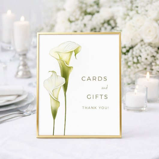 Hochzeitsposter Karten und Geschenke. Poster