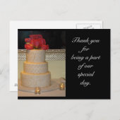 Hochzeitspostkarte Postkarte (Vorne/Hinten)