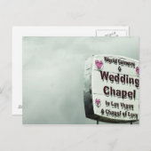 Hochzeitspostkarte Postkarte (Vorne/Hinten)