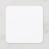 Hochzeitsprofi Minimalist Begleitkarte (Rückseite)