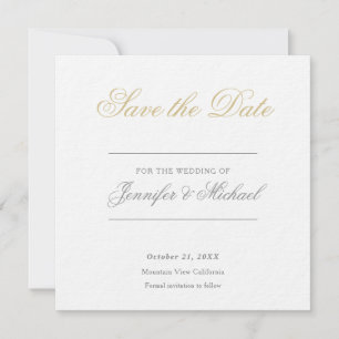 Hochzeitsprofi Minimalist Einladung