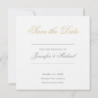 Hochzeitsprofi Minimalist Einladung