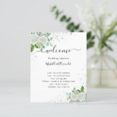 Hochzeitsprogramm (Stehend Vorderseite)