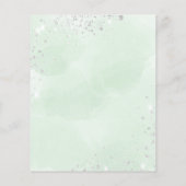 Hochzeitsprogramm (Hinten)