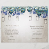 Hochzeitsprogramm (Vorderseite)