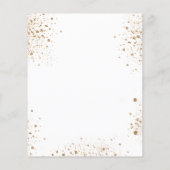 Hochzeitsprogramm Blumenkalyptus (Hinten)