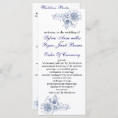 Hochzeitsprogramm der Marine Programm (Vorne/Hinten)