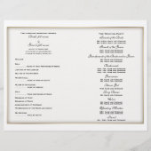 Hochzeitsprogramm (drei) (Vorderseite)