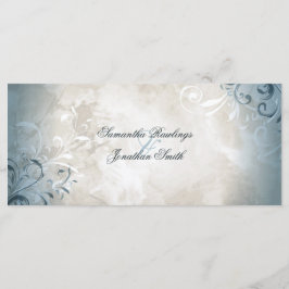 Hochzeitsprogramm - Elegantes Vintages Foliage & W Programm