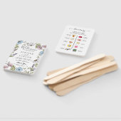 Hochzeitsprogramm Fächer (Non-assembled)