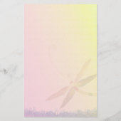 Hochzeitsprogramm für blassgelbe und rosafarbene L (Rückseite)