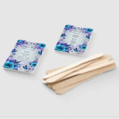 Hochzeitsprogramm für Blume und Schmetterlinge Fächer (Non-assembled)