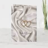 Hochzeitsprogramm für Creme Wedding Set Programm (Rückseite)