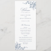 Hochzeitsprogramm für die französische Kulturstadt Programm (Vorderseite)