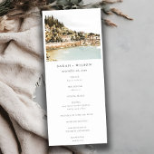 Hochzeitsprogramm für Elegant Verona Adige Einladung