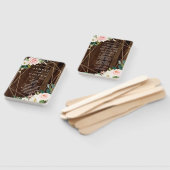 Hochzeitsprogramm für geometrisches Holz Fächer (Non-assembled)