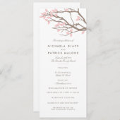 Hochzeitsprogramm für glanzvolle Branchen Programm (Vorne/Hinten)