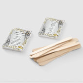 Hochzeitsprogramm für Gold Fächer (Non-assembled)