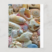 Hochzeitsprogramm für kleine Hochzeiten am Strand (Rückseite)